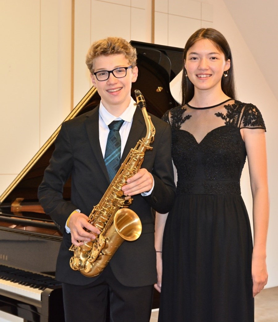 Saxophon und Klavier Duo
